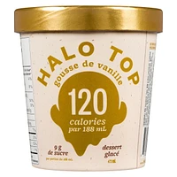 Dessert glacé Halo Top gousse de vanille