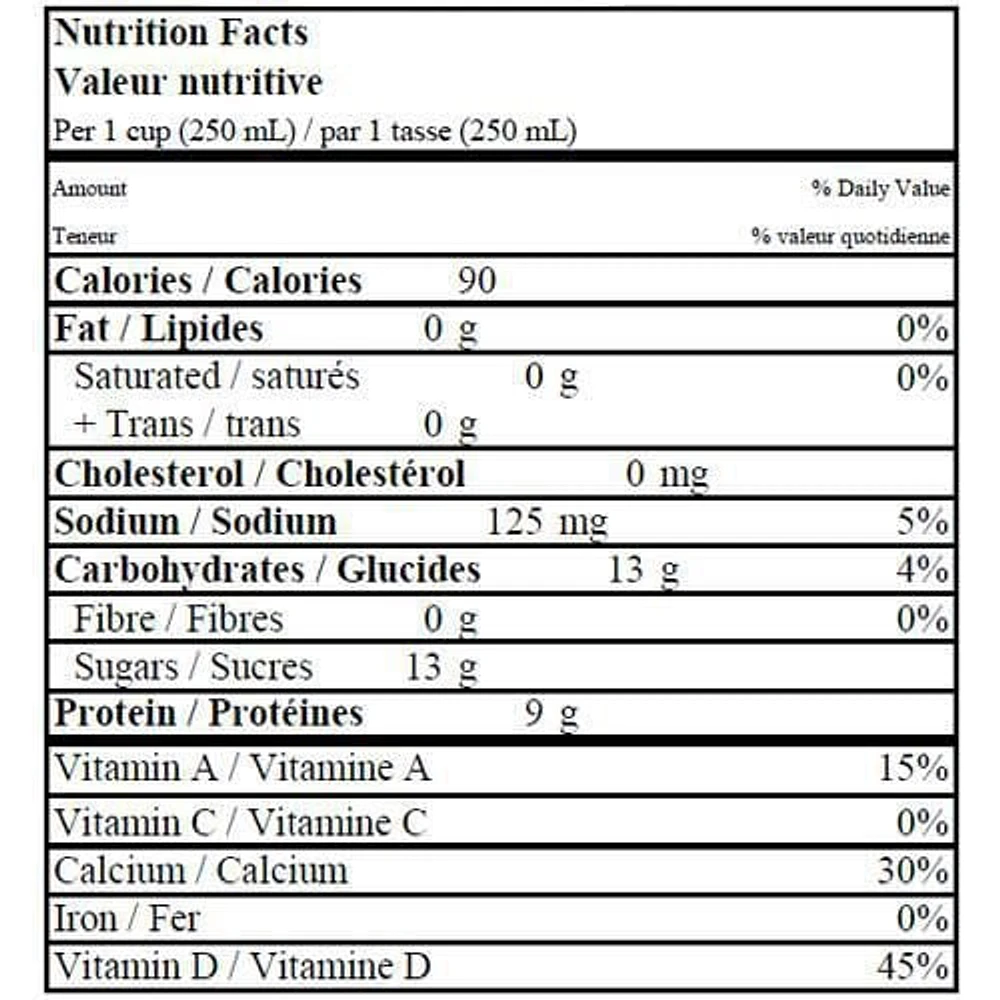 Farmers Skim 0% Milk, 1 L