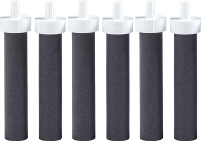 Brita Water Bottle Replacement Filter, Reduces Contaminants while keeping healthy minerals, Certified by WQA to reduce Chlorine for improved taste, Made without BPA, Replace after 151 litres,, 6 Count