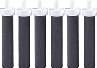 Filtre de rechange pour bouteille Brita, réduit les contaminants tout en conservant les minéraux sains, certifié par la WQA pour la réduction du chlore afin d’améliorer le goût de l’eau, fabriqué sans 6 filtres par boîte