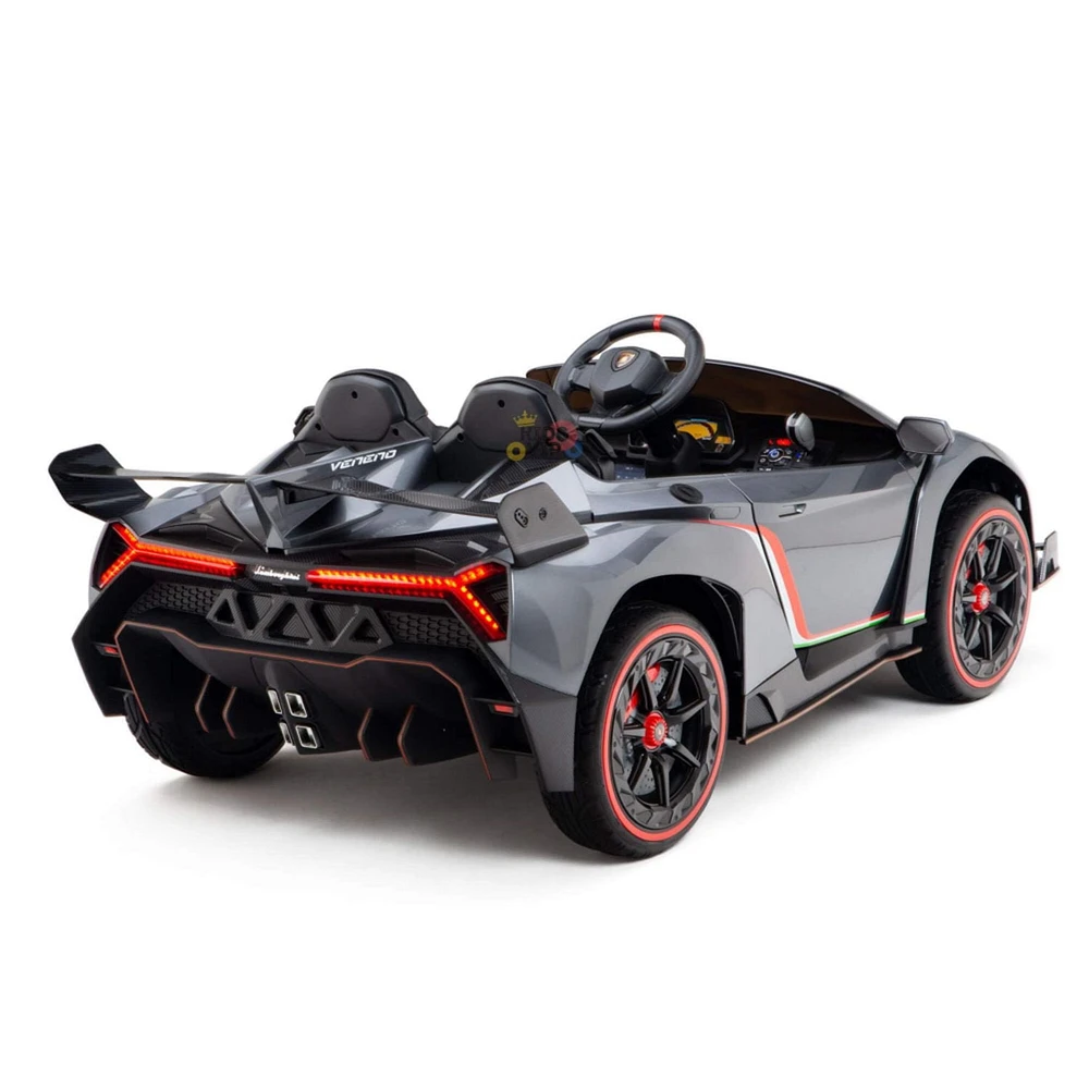 KidsVip Limited Edition Lamborghini Veneno 12V 4X4 Toddlers 1-Seater Remote Control Ride On Car