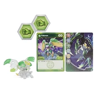 Bakugan, Diamond Falcron, Figurine Geogan Rising articulée de 5,1 cm et carte à collectionner