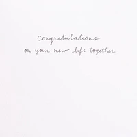 Hallmark Signature Wedding Card (Mr. and Mrs.)