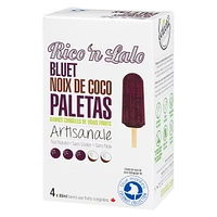 Rico N Lalo Paletas Myrtille De Noix De Coco