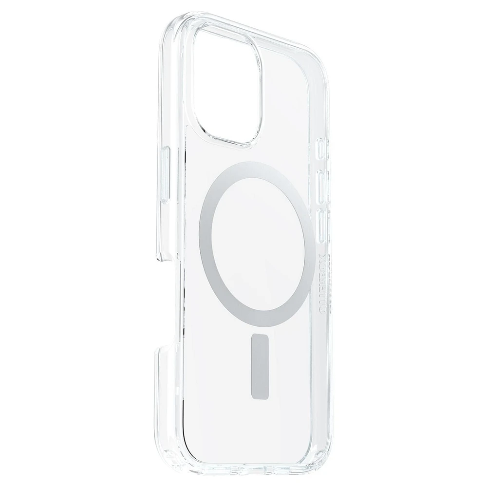 OtterBox Étui Symmetry Clear MagSafe Clear pour iPhone 16 OtterBox Étui