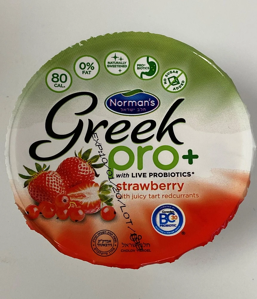 Norman's Greek Pro+ Strawberry, Pro+ Strawberry