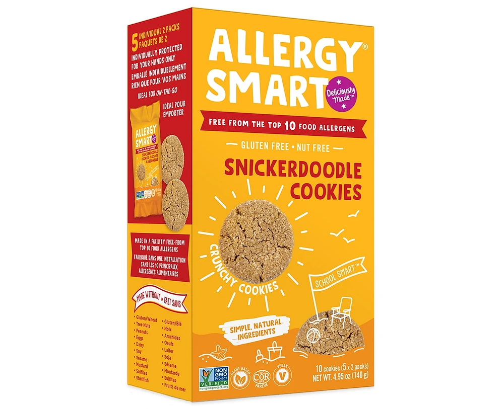 Allergy Smart Snickerdoodle Cookie 140g