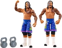 Coffret de 2 figurines Jay et Jimmy Coffret Combat de WWE