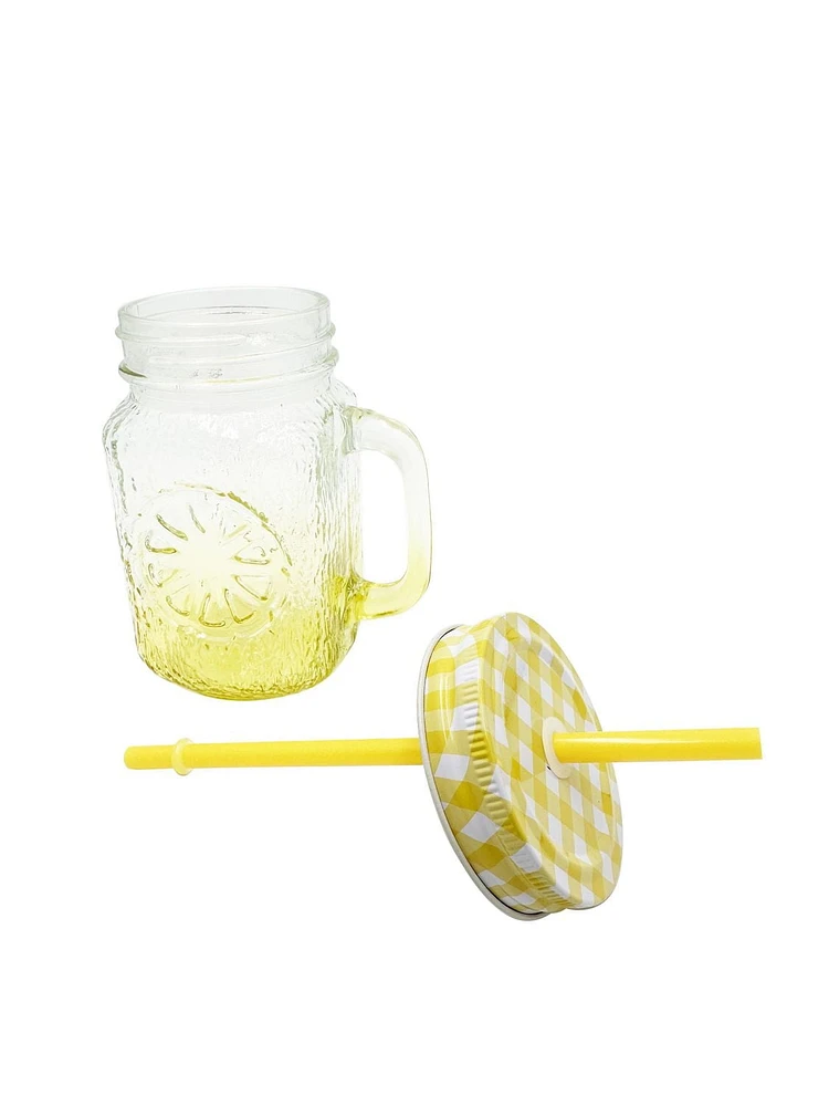 Mainstays Lemon Mason Jar Yellow