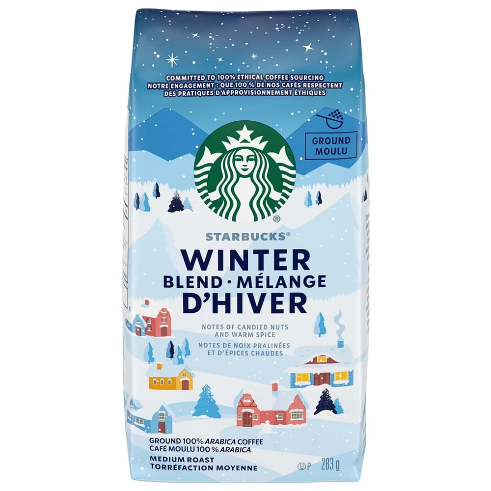 STARBUCKS Ground Coffee Winter Blend 283 g Bag