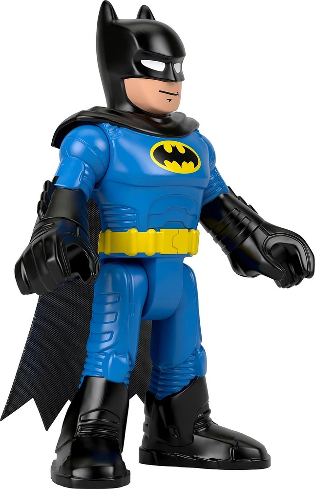 Imaginext DC Super Friends Batman XL Figure 10-Inch Poseable Preschool Toy, Black & Blue