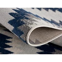 Tapis moderne ikat de la collection Savannah de Rug Branch