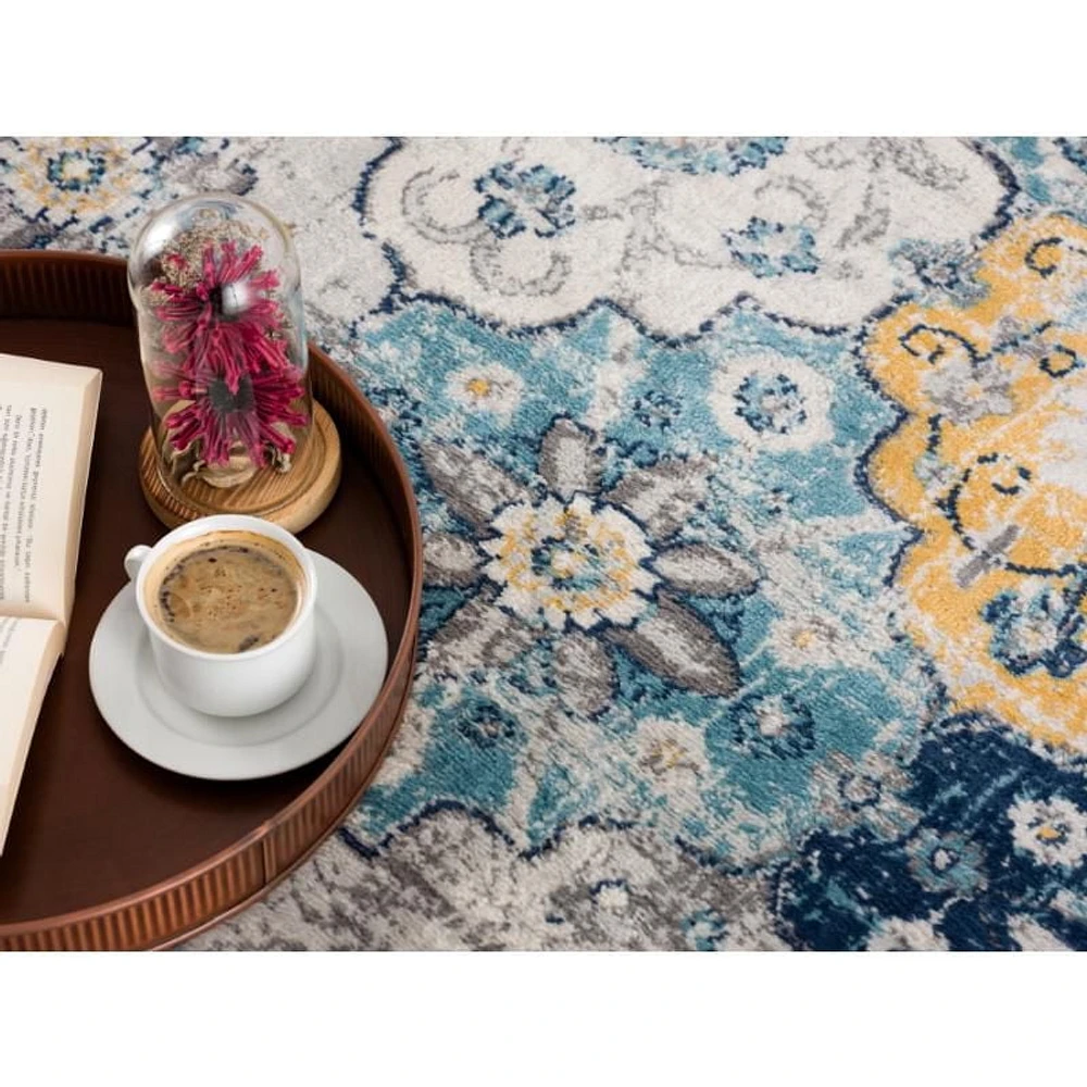 Rug Branch Savannah Collection Modern Floral Area