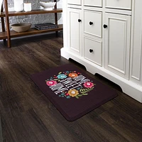 Mohawk Home - Tapis de cuisine multicolore de 45,7 cm × 76,2 cm (1 pi 6 po × 2 pi 6 po) Home Sweet Home