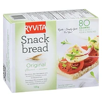 RYVITA ORIGINAL SNACKBREAD, 125GR