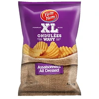 Yum Yum All Dressed wavy chips 425g, Yum Yum All Dressed wavy chips 425g