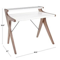 Bureau milieu-du-siècle Archer, par LumiSource