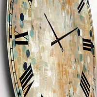 Designart 'I'll Take It Under Consideration 2' Large Modern Wall Clock