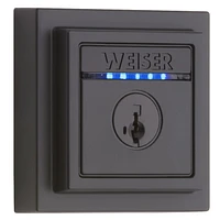 Weiser Kevo Contemporary Electronic Deadbolt Black
