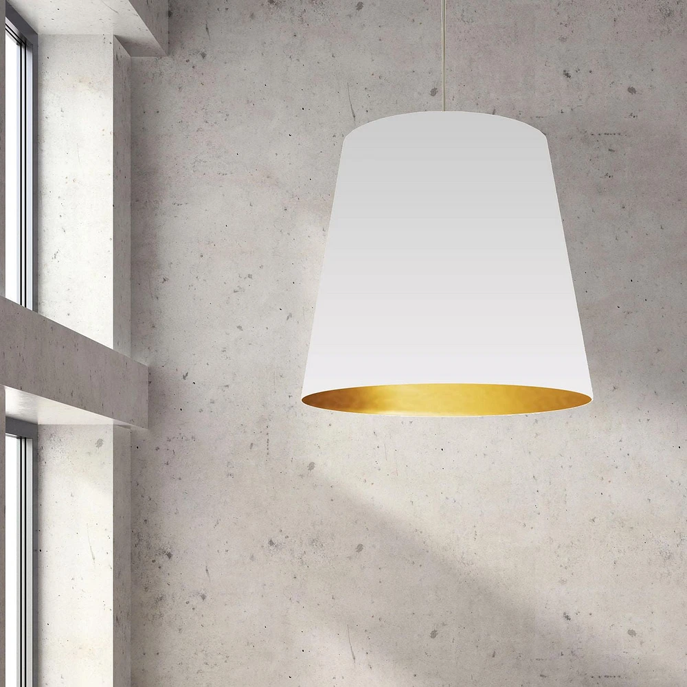 Pendentif Dainolite OD-XL-692 Blanc