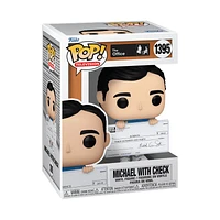 Funko Pop! The Office - Michael with Check Vinyl Figure