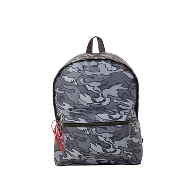 Sac à dos à pochette frontale pratique de Jetstream, Camo gris
