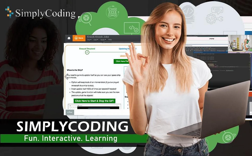 Coding for Kids - Learn to Code Multiplayer Games in Python Course Age 12+ [Digital Download]