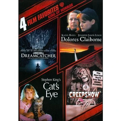 4 Film Favorites: Stephen King: Dreamcatcher / Dolores Claiborne / Cat's Eye / Creepshow