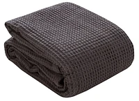 Fabstyles 100% Cotton Thermal Blanket, Breathable Bed Blanket, Soft Waffle Blanket, All Season Cotton Blanket