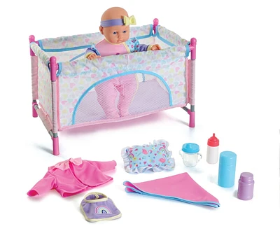 Ensemble de jeu Baby Doll avec parc pour bébé