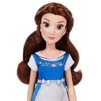 Disney Princesses Belle et son armoire, poupée mannequin avec accessoires, jouets La Belle et la Bête pour enfants, à partir de 3 ans