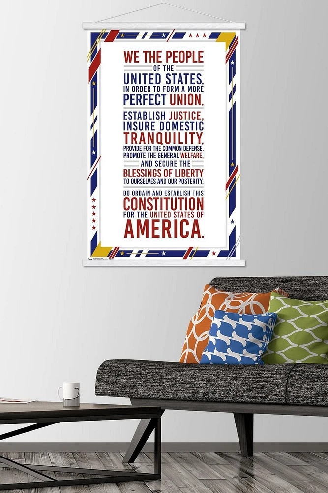 Les États-Unis d'Amérique - Préambule de la Constitution