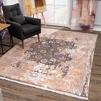 Rug Branch Amalfi Collection Modern Oriental Runner Area Rug