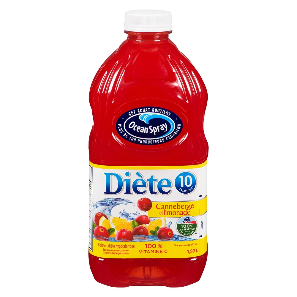 Ocean Spray Diet Cran•Lemonade™ Low Calorie Beverage, 1.89 L