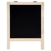 Time 4 Crafts DIY inachevé Ensemble de tableau noir en bois A-Frame