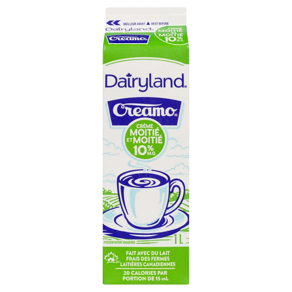 Dairyland 10% Half & Half Cereal Cream