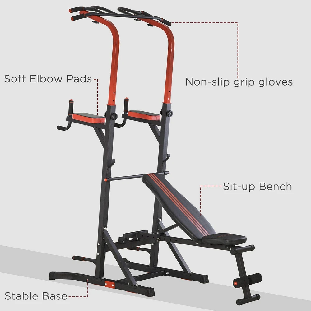 Station Soozier pour équipement d'entraînement de gym à domicile avec banc assis