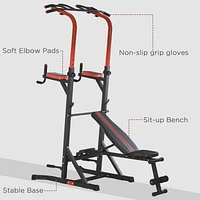 Station Soozier pour équipement d'entraînement de gym à domicile avec banc assis