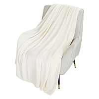 Couverture en peluche luxueuse HOMETRENDS 2 places/grand - TG