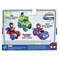 Marvel Spidey and His Amazing Friends, figurine Spidey avec Arachno-bolide, pour enfants à partir de 3 ans
