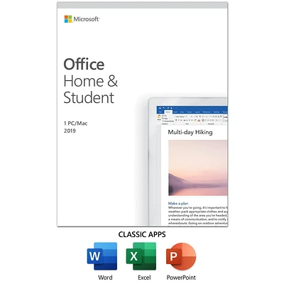 Microsoft Office Home & Student 2019, English