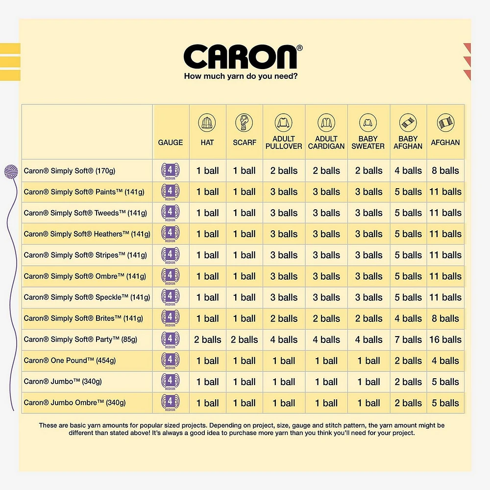 Fil Caron® One Book™, Acrylique #4 Moyen, 16oz/454g, 812 Yards