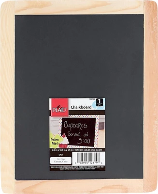 Surfaces en bois Plaid, 22 cm x 27 cm, cadre de tableau noir