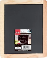 Surfaces en bois Plaid, 22 cm x 27 cm, cadre de tableau noir