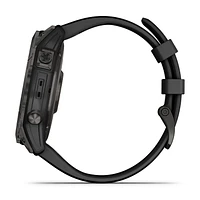 Garmin fenix 7X Sapphire Solar Charging GPS Smartwatch Steel and Fitness Tracker with Incident Detection