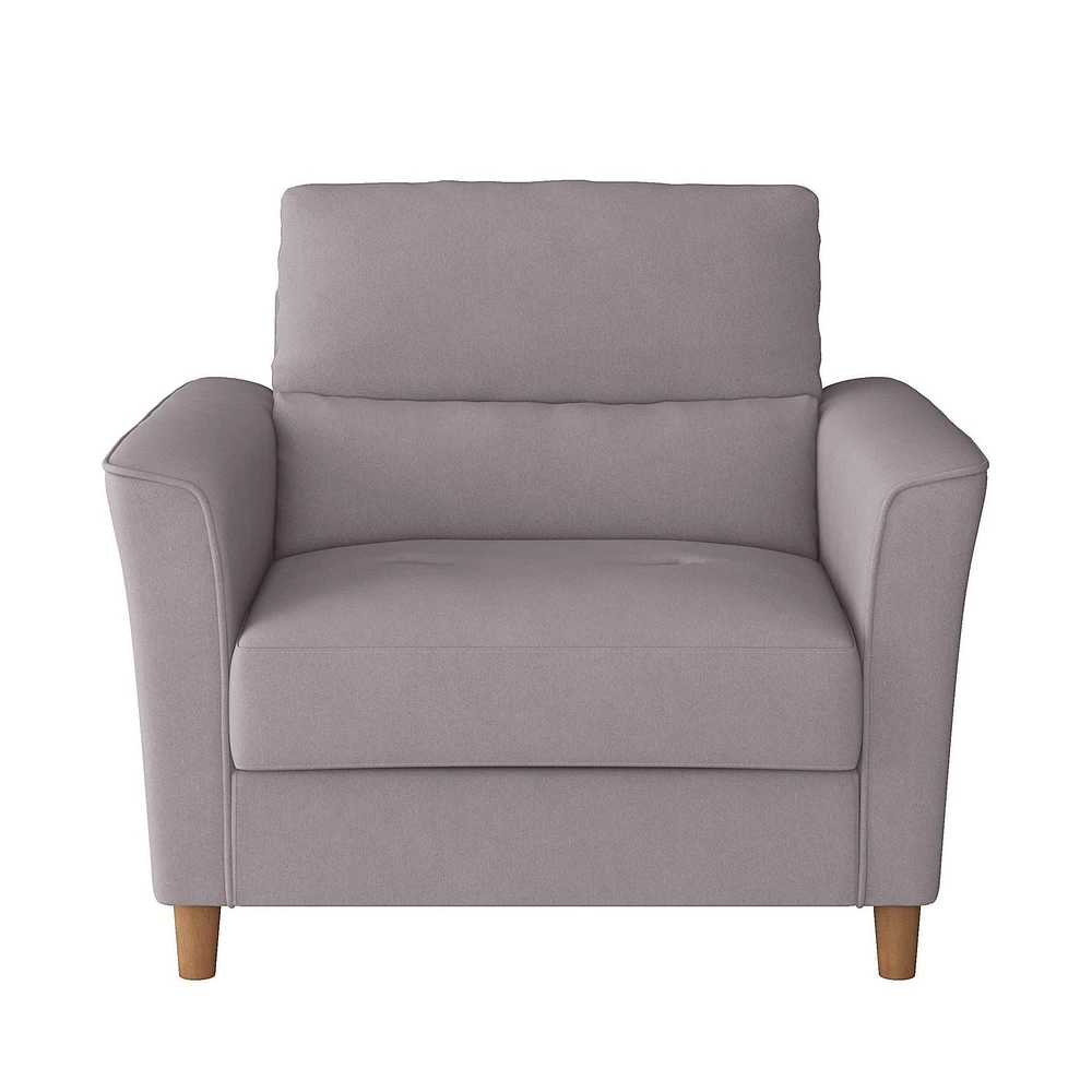 Chaise et demi rembourrée Georgia