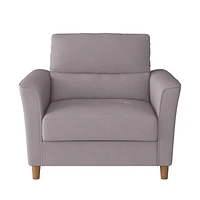 Chaise et demi rembourrée Georgia
