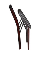 Chaise pliante à dossier rembourré Bronson