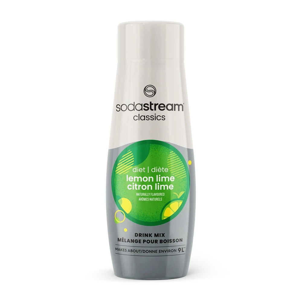 SodaStream Classic, Diet Lemon Lime Flavour