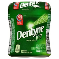 Dentyne Ice Spearmint, Sugar Free Gum, 1 bottle (60 pieces), 60 count